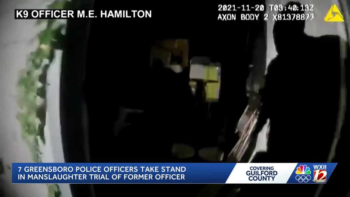 Greensboro Police Officers testify on fifth day of Matthew Hamilton trial