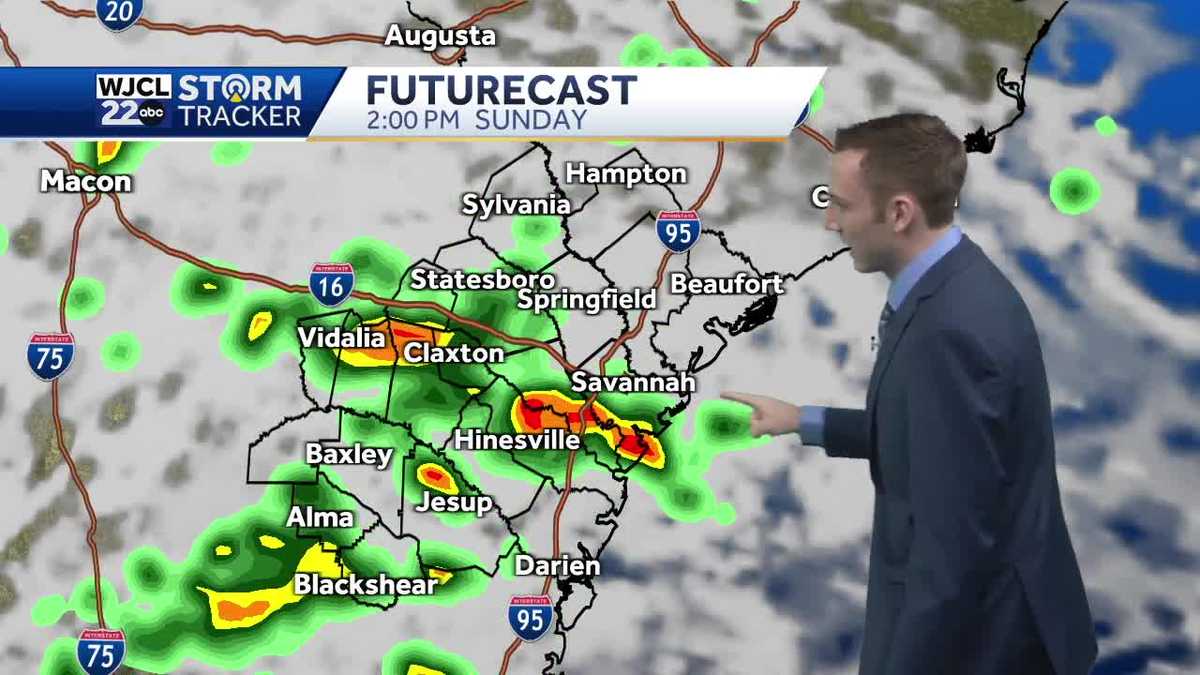Rain returns for Southeast Georgia and the Lowcountry on Sunday