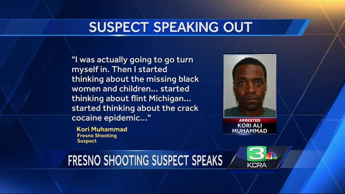 Suspect in deadly Fresno shooting spree speaks out
