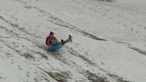 snow brings joy and routine to iowans amid winter weather