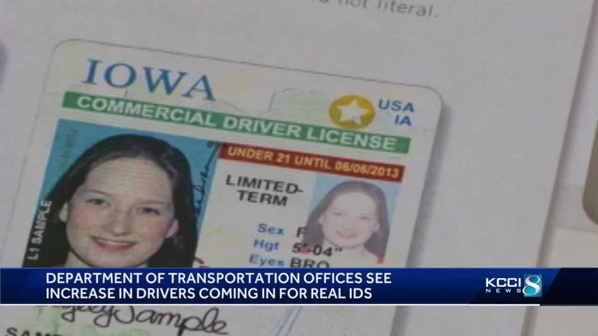 Iowans pack DOT offices to get Real ID