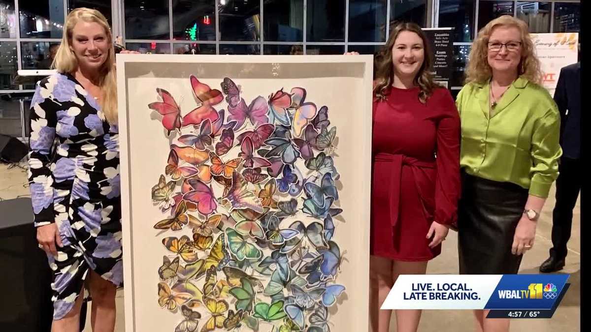 American Cancer Society's Artist of the Year has ties to Baltimore and Ravens