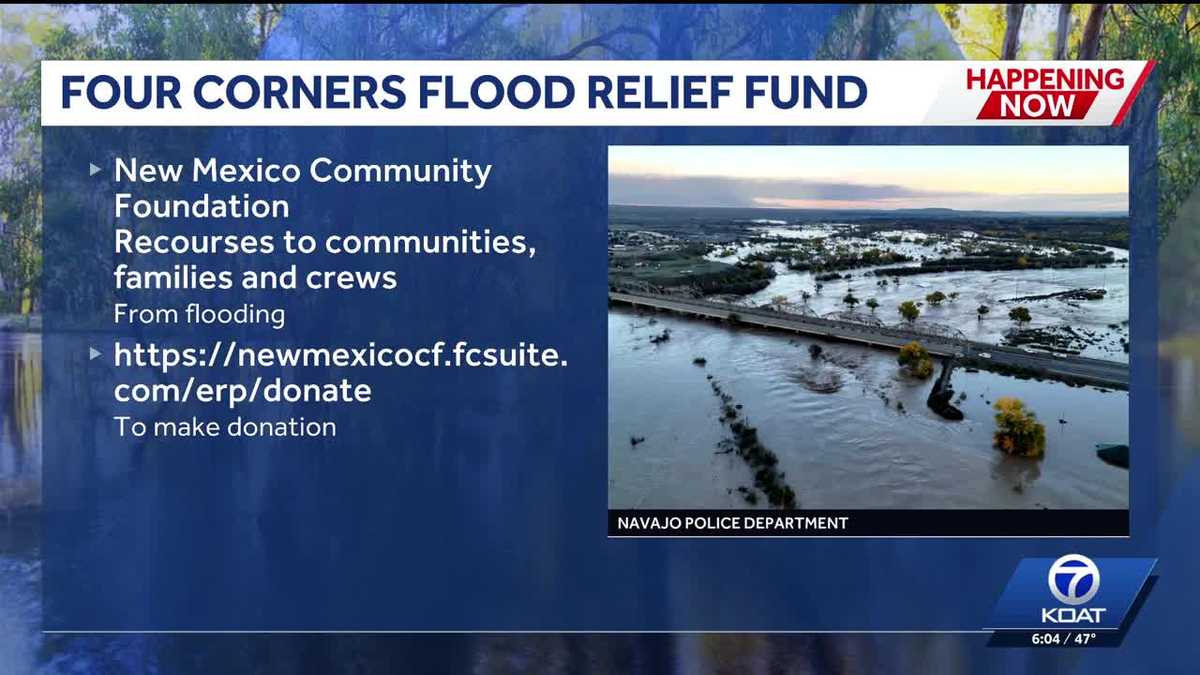 Organization starts flood relief fund in the Four Corners