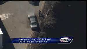 Man leads police on high-speed chase