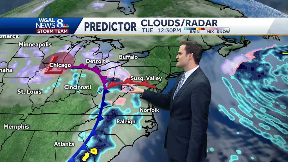 Quiet the next couple of days, then tracking more wintry weather