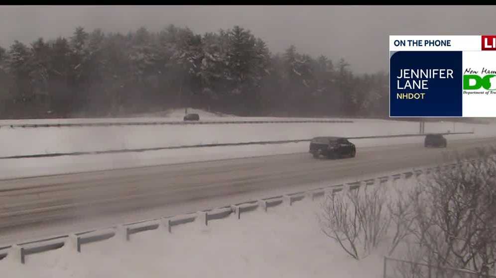NH crews working to clear roads amid difficult travel conditions - WMUR