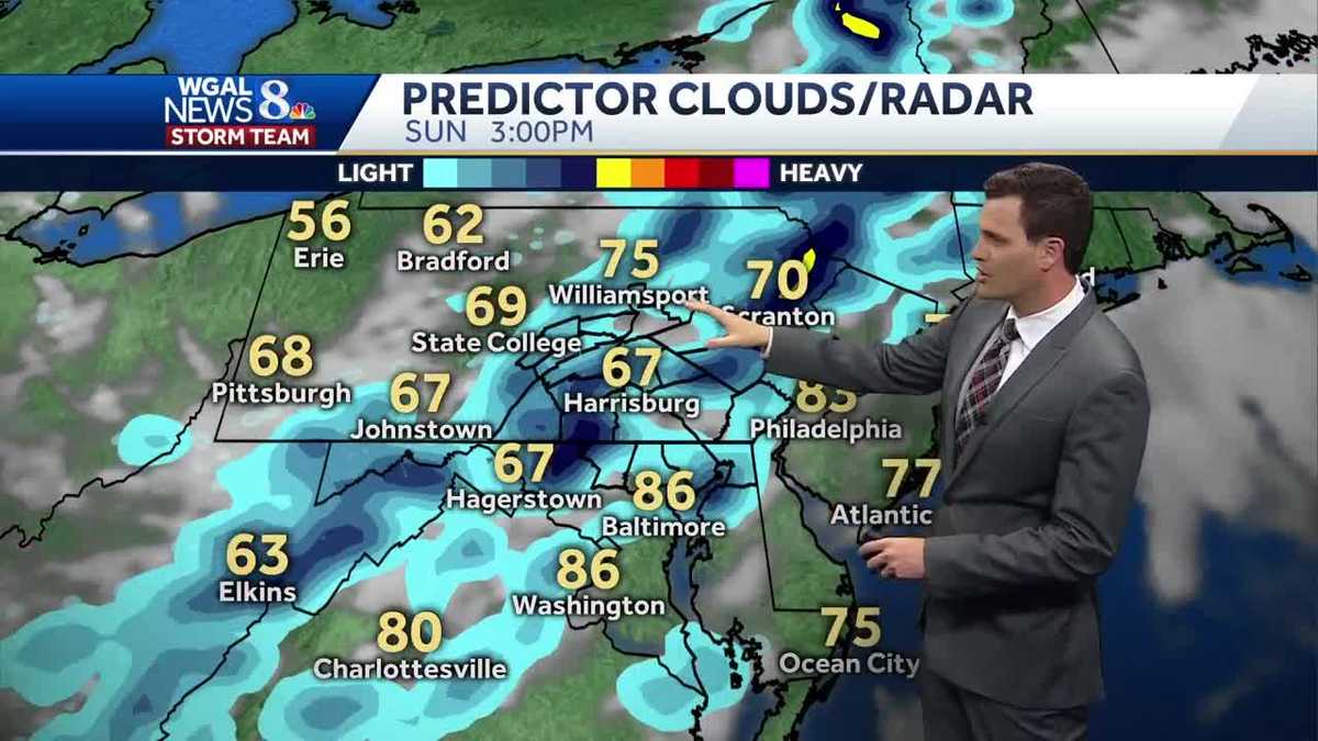 Possible storms Saturday evening, more widespread storm chances Sunday