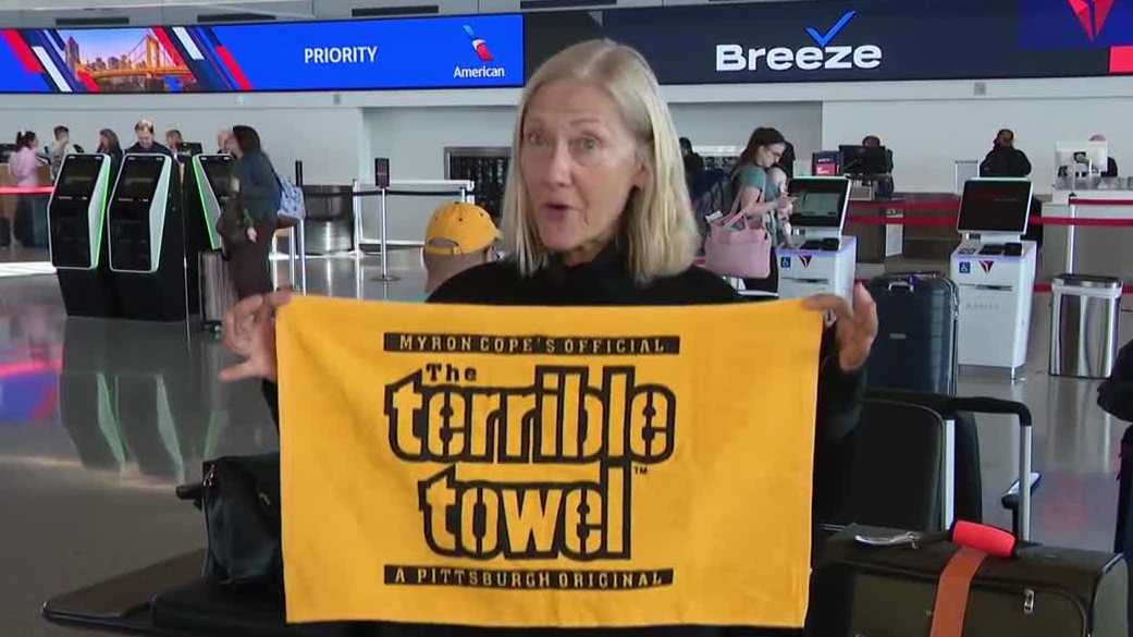 Pittsburgh woman travels to Paris to visit family and cheer on Steelers