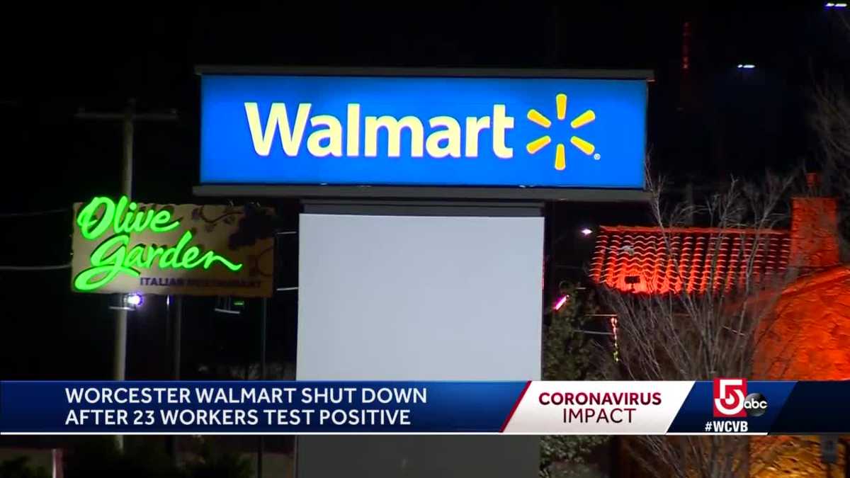Walmart shut down after 23 workers test positive