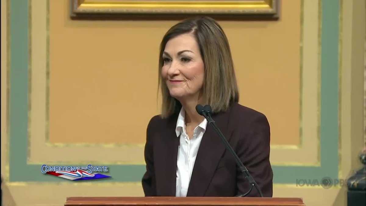 Full text of Iowa Gov. Kim Reynolds' 2026 Condition of the State speech