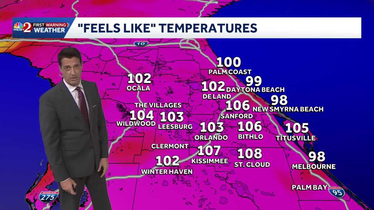 Dangerous heat to continue through the weekend with higher rain chances late Sunday. 7.2.2026