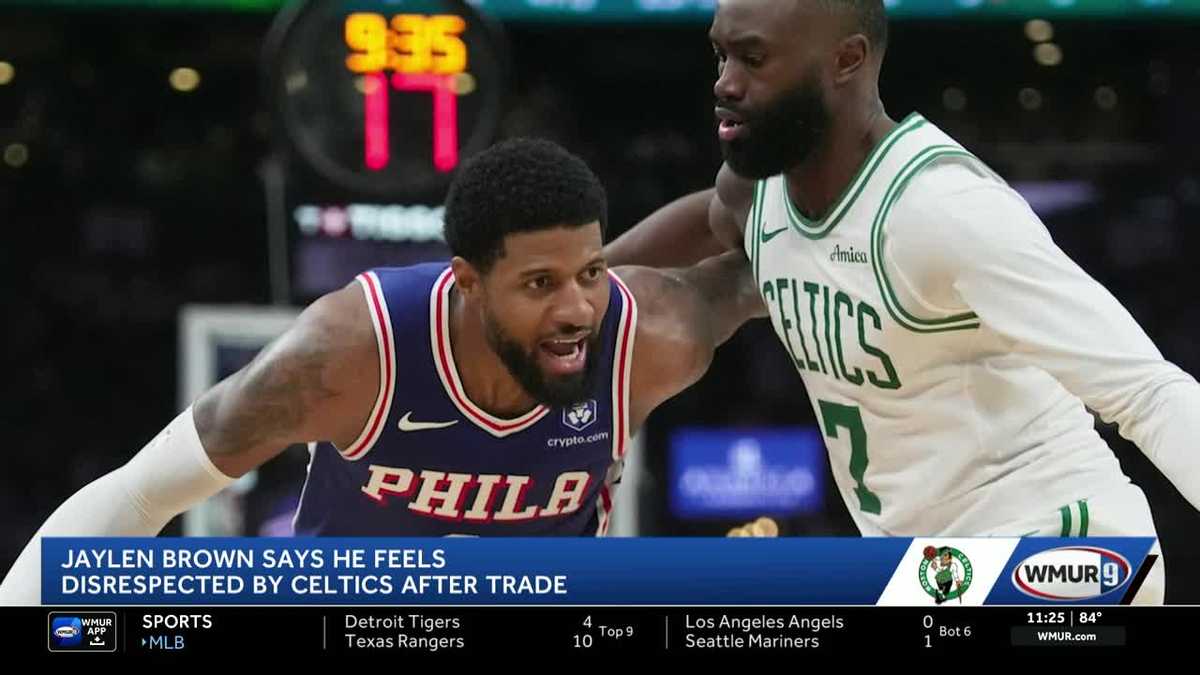 Jaylen Brown says he feels disrespected by trade
