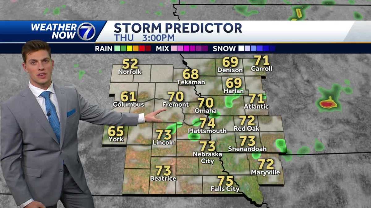 Shower chance today and potential wintry mix this weekend