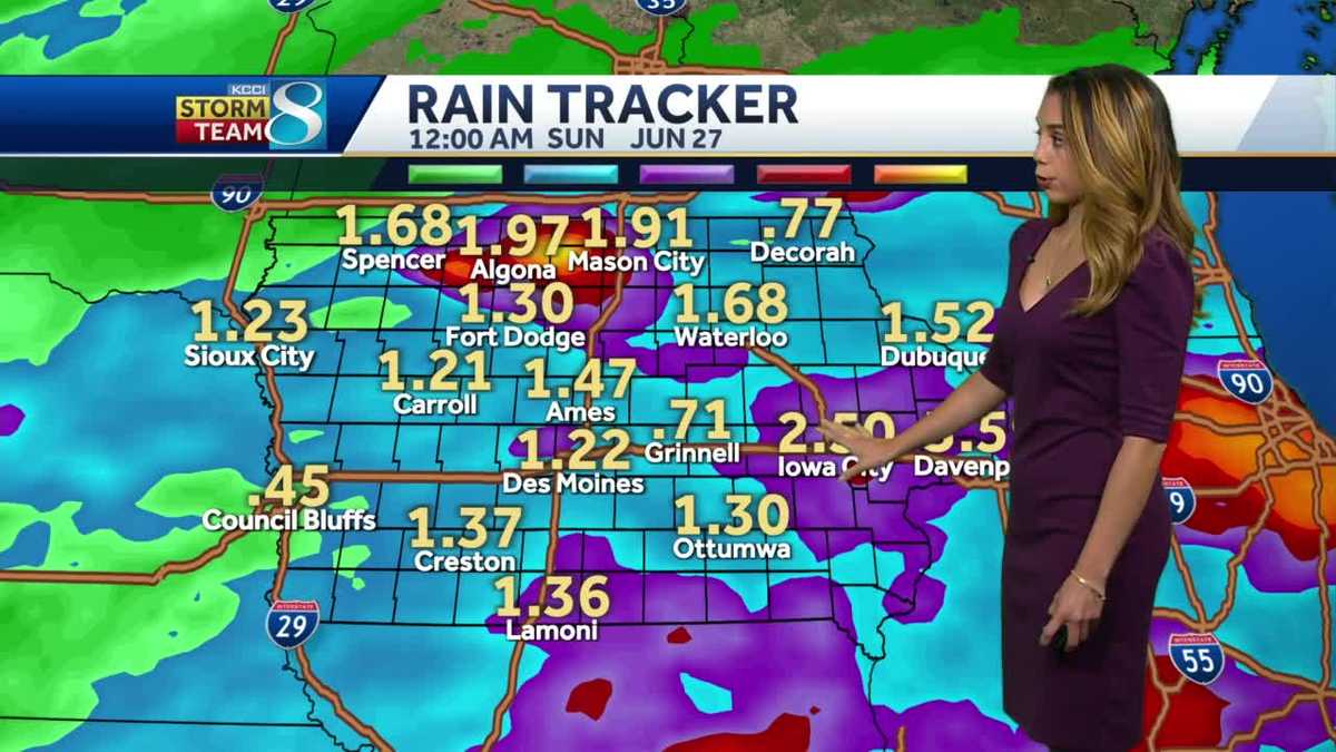 Widespread storms could bring more heavy rain to parts of Iowa