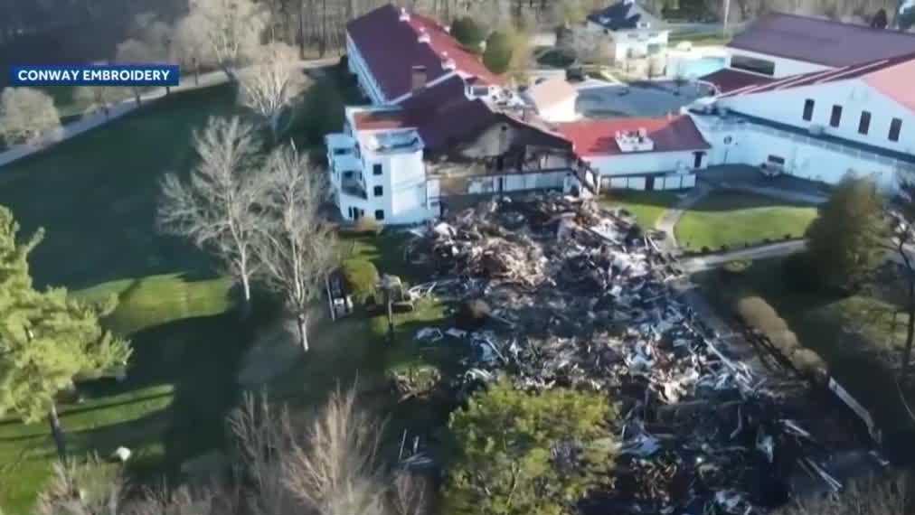 Cause of fire at Red Jacket resort uncertain, investigators say