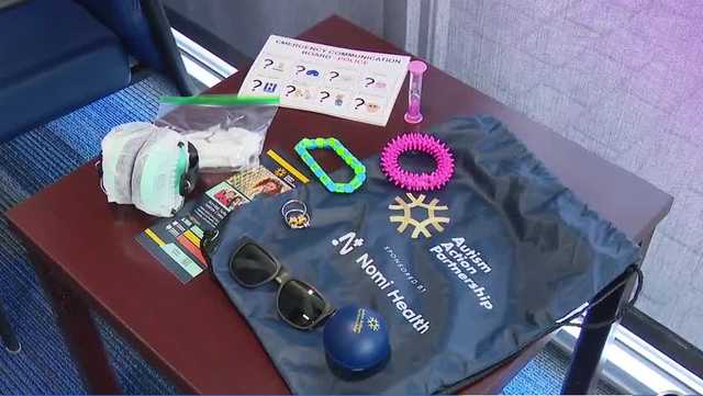Autism Action Partnership gifts Omaha police sensory kits - Vimarsana News