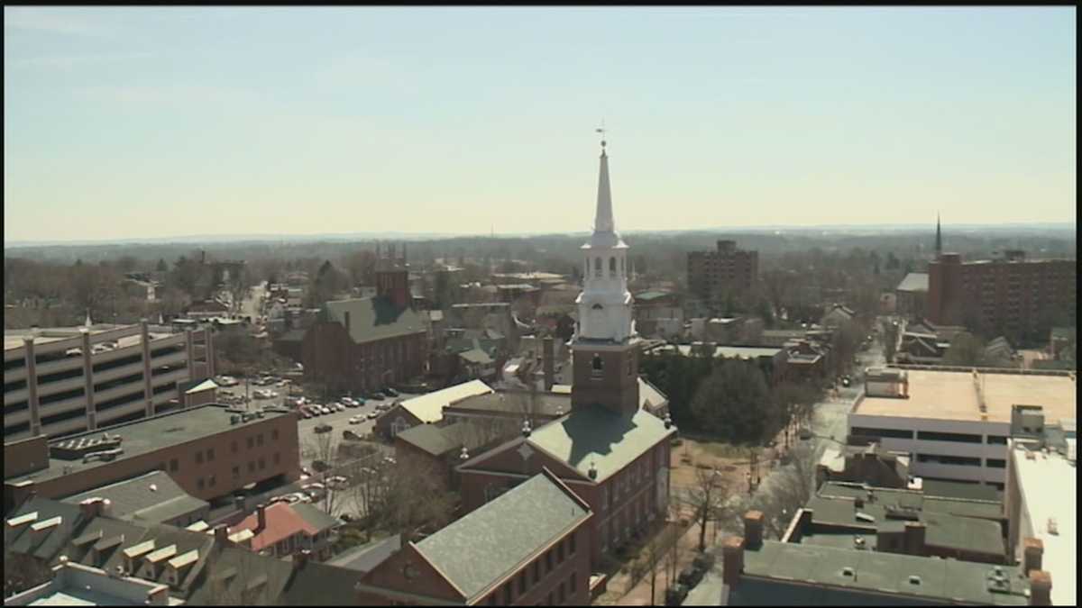 Once in a lifetime view of Lancaster Courthouse