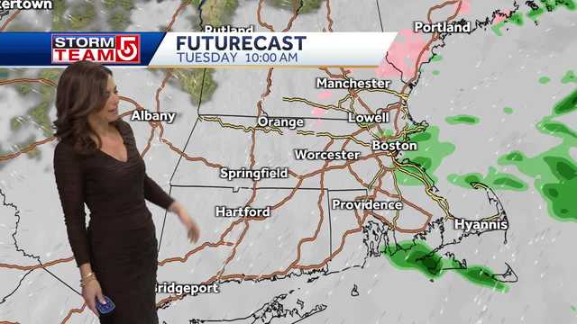 Video: Raw, northeast wind keeping temps down
