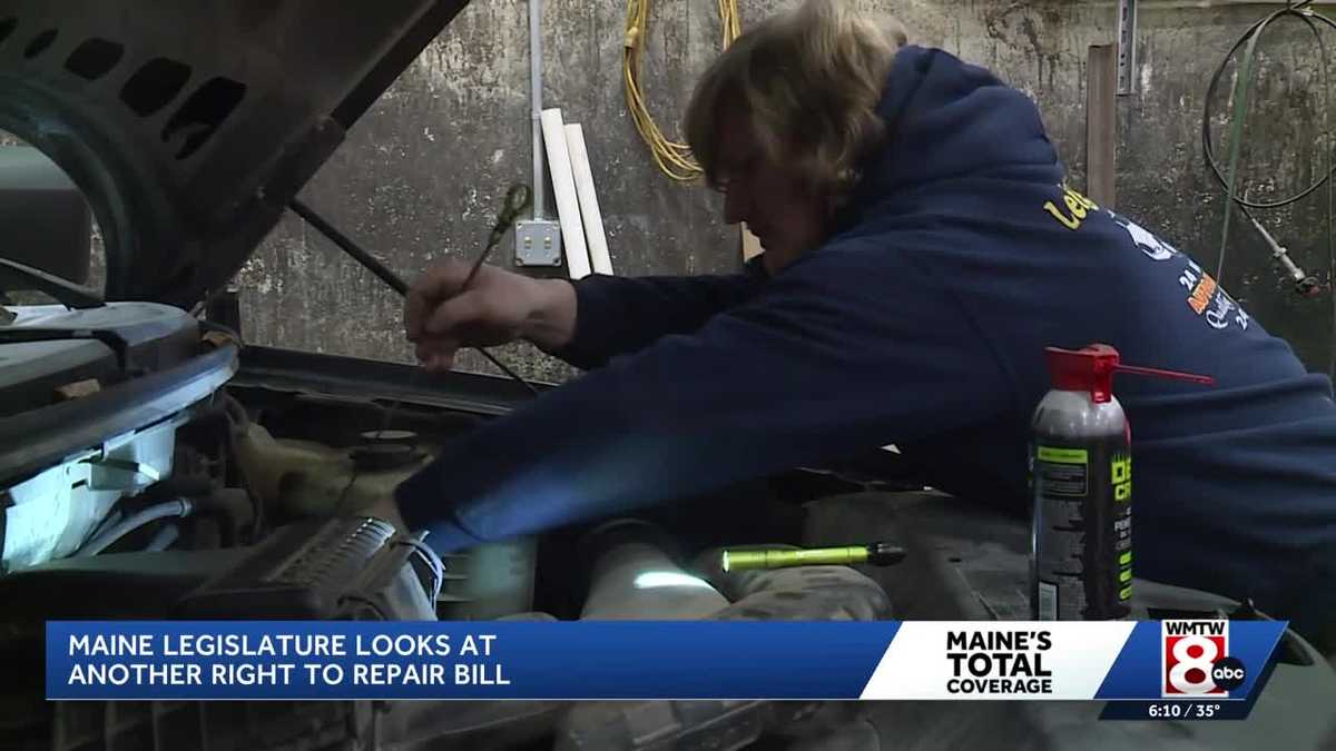 Maine lawmakers take up another 'Right to Repair' bill