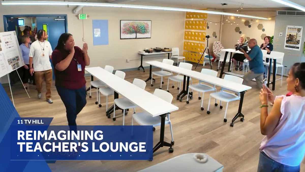 11 TV Hill: Teachers get support through new wellness space