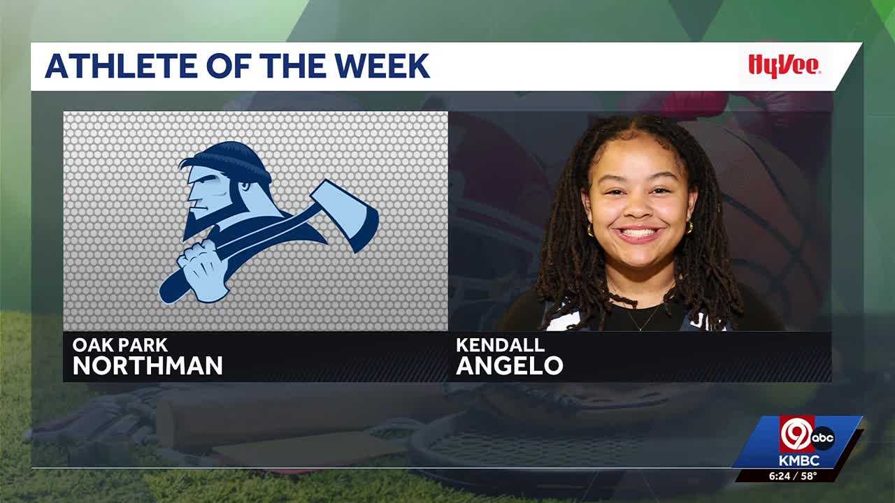Oak Park’s Kendall Angelo named KMBC Hy-Vee Athlete of the Week