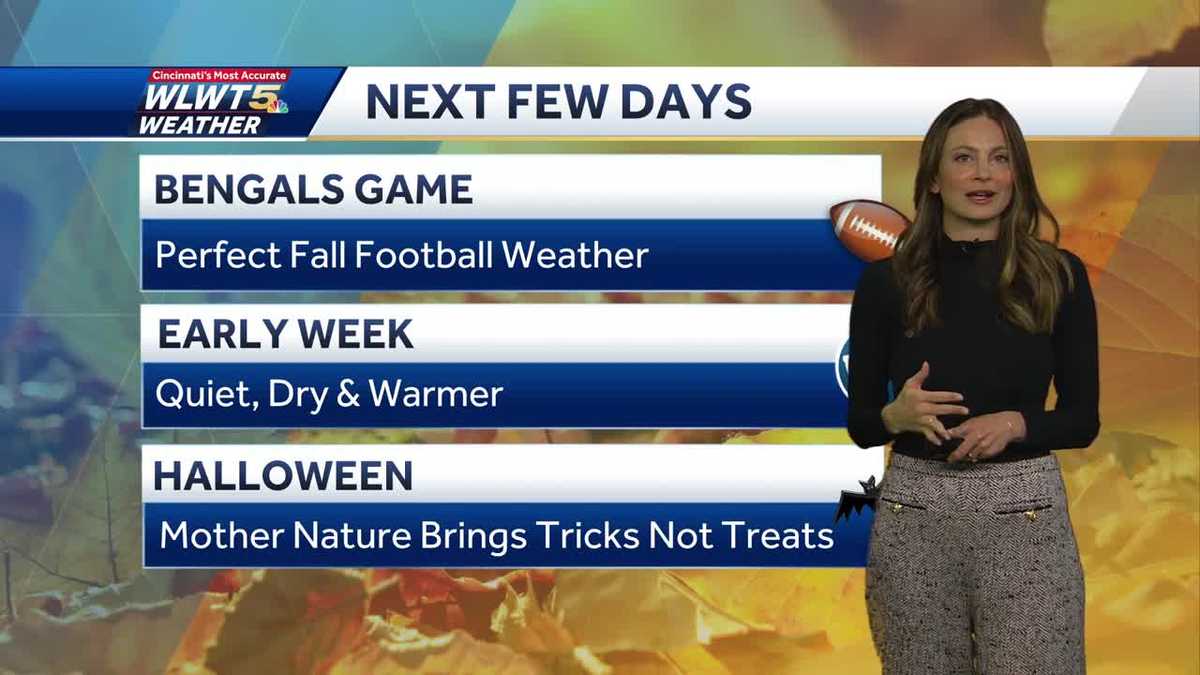 Great fall football weather for Bengals game