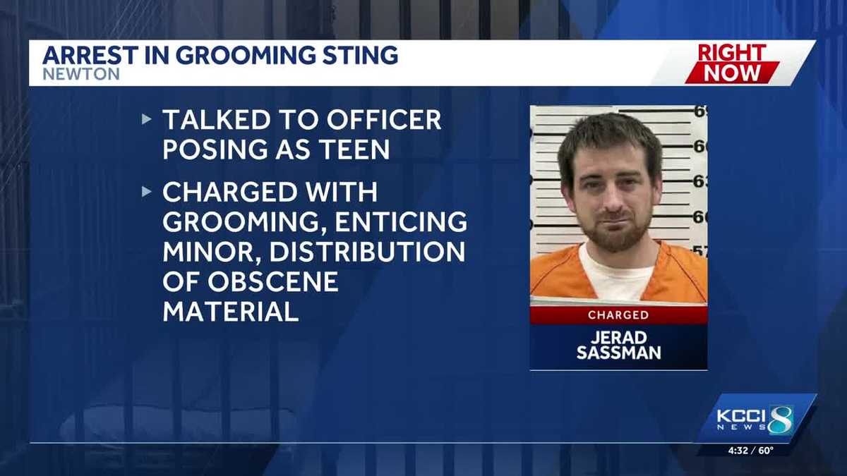 Des Moines man faces charges after Newton grooming sting