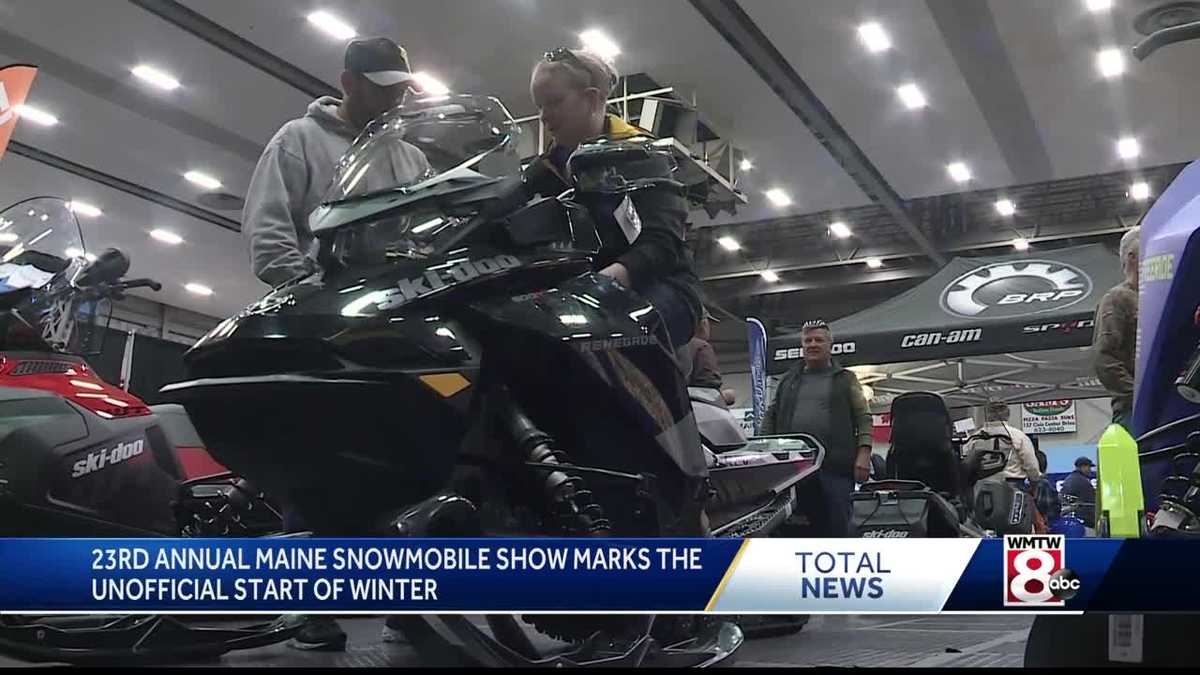 23rd annual Maine Snowmobile Show draws big crowds, marks unofficial