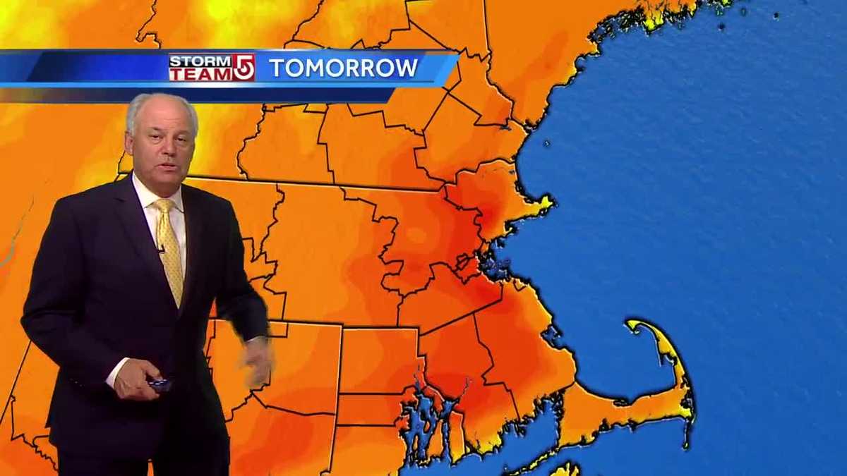 Video: Temps hit the 90s again Friday