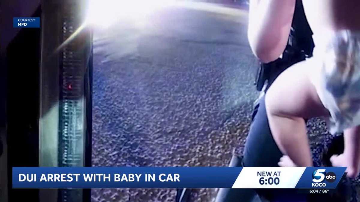 Moore police arrest mother accused of driving impaired and crashing car with baby inside