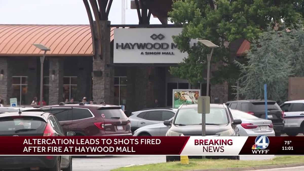 Haywood mall experiences shooting and fire hours apart