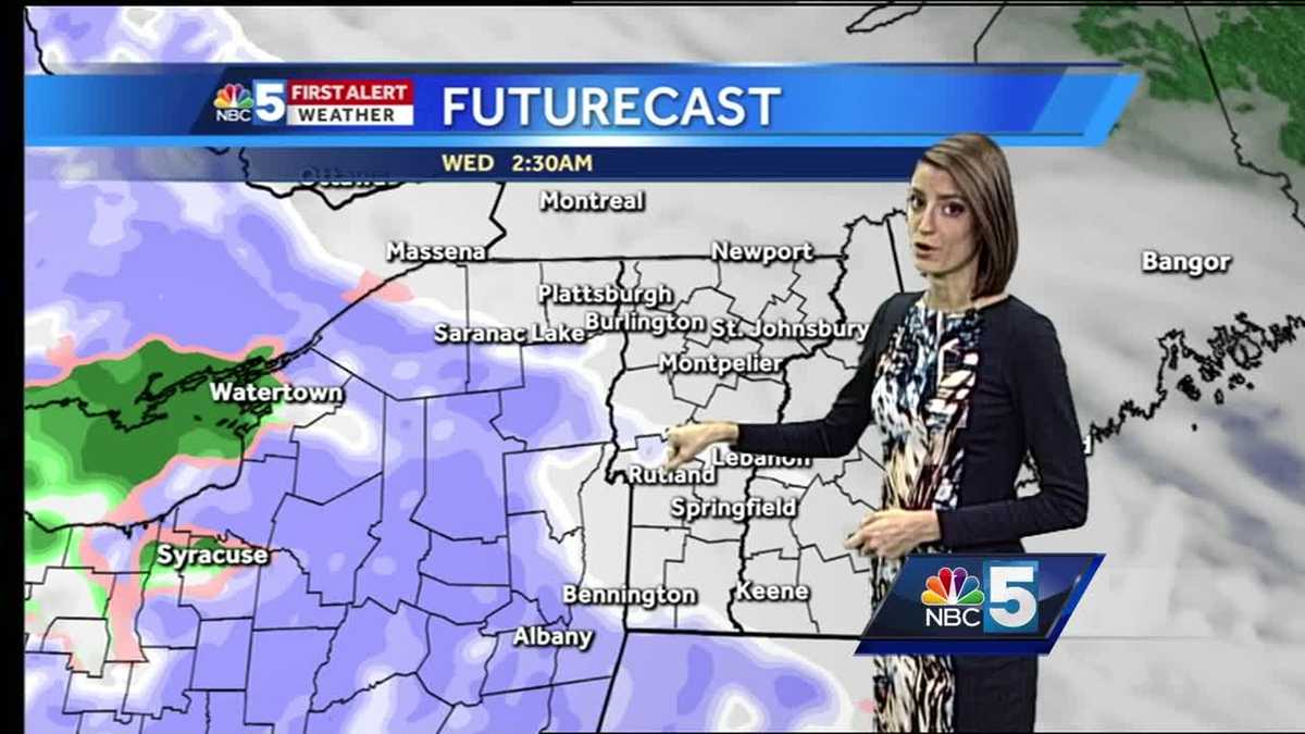 Video: Quiet Tuesday with active weather returning 12/06/16