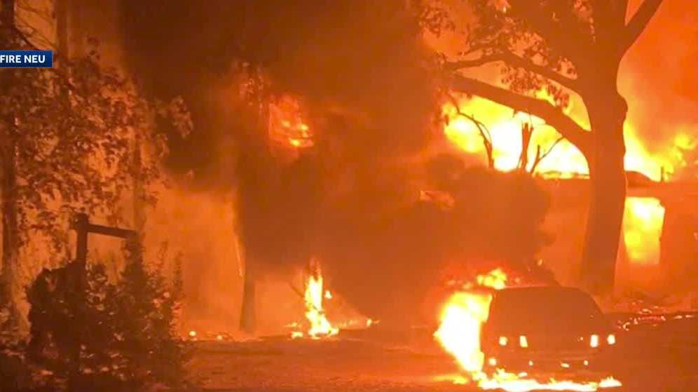 Fire burns down Newcastle housing for at-risk youth, 4 displaced