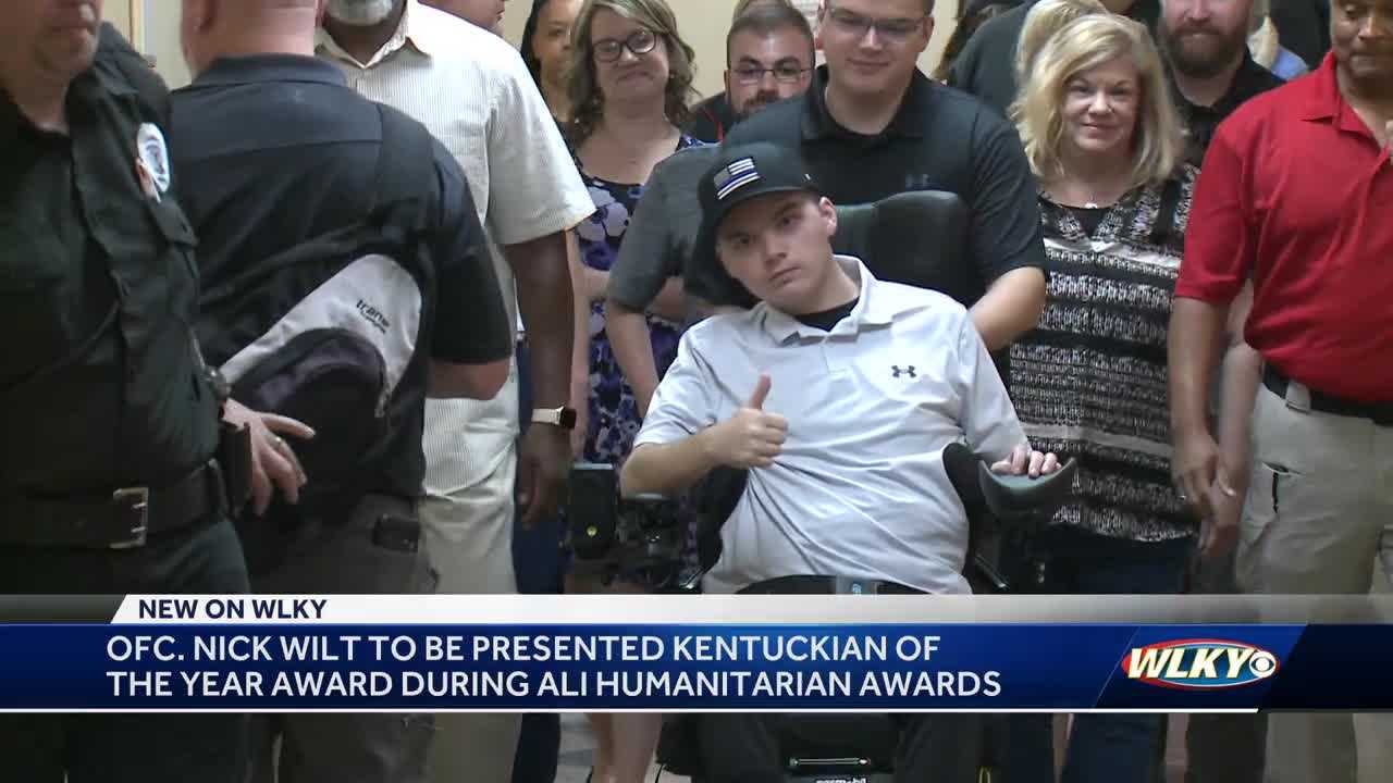 LMPD Officer Nick Wilt To Receive Award From Ali Center This Year