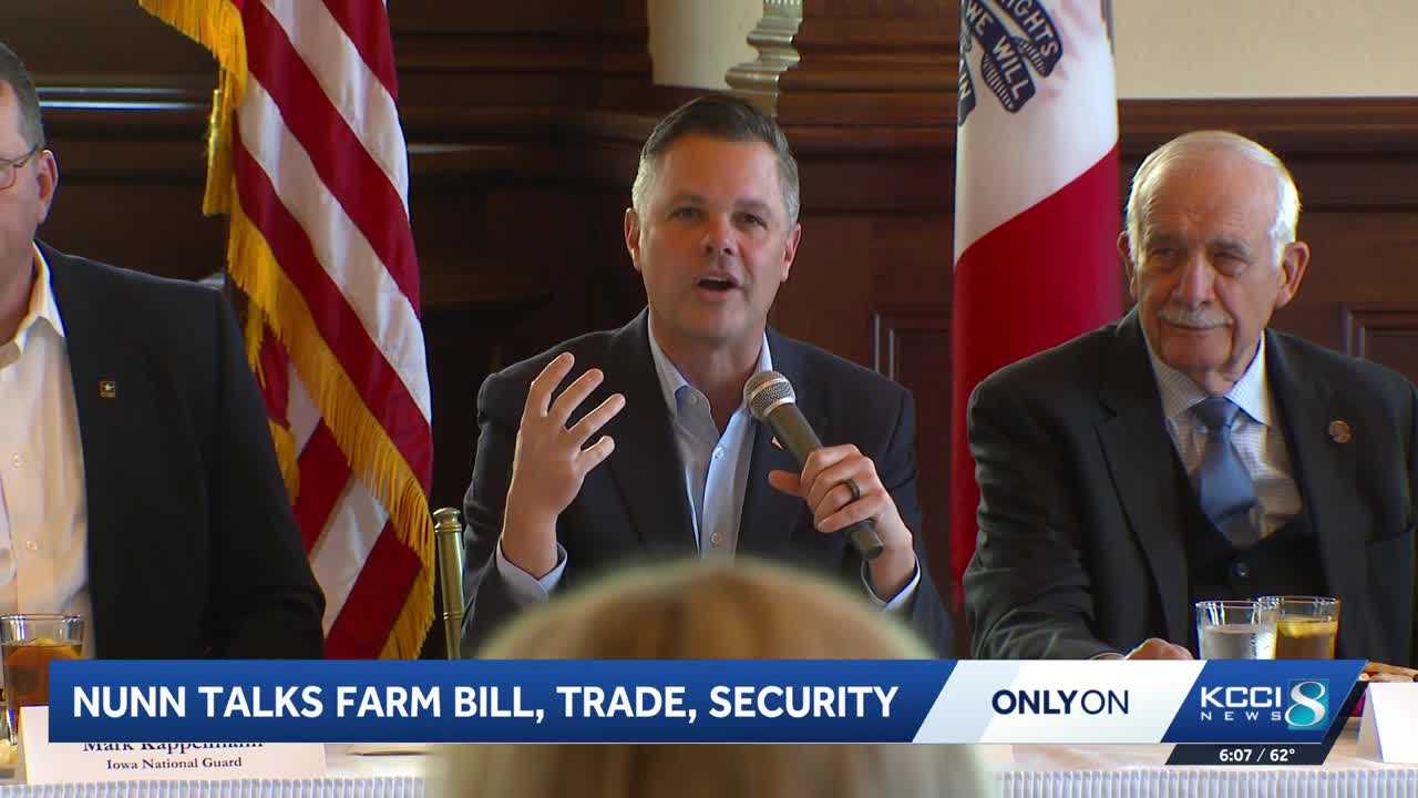 kcci.com - Rep. Zach Nunn highlights US-Taiwan trade agreement, Farm Bill ahead of US House consideration