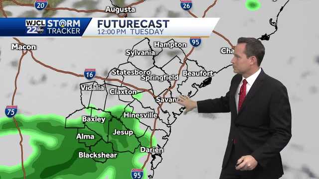 Savannah: Umbrella ready Tuesday, cold blast late week - Vimarsana News