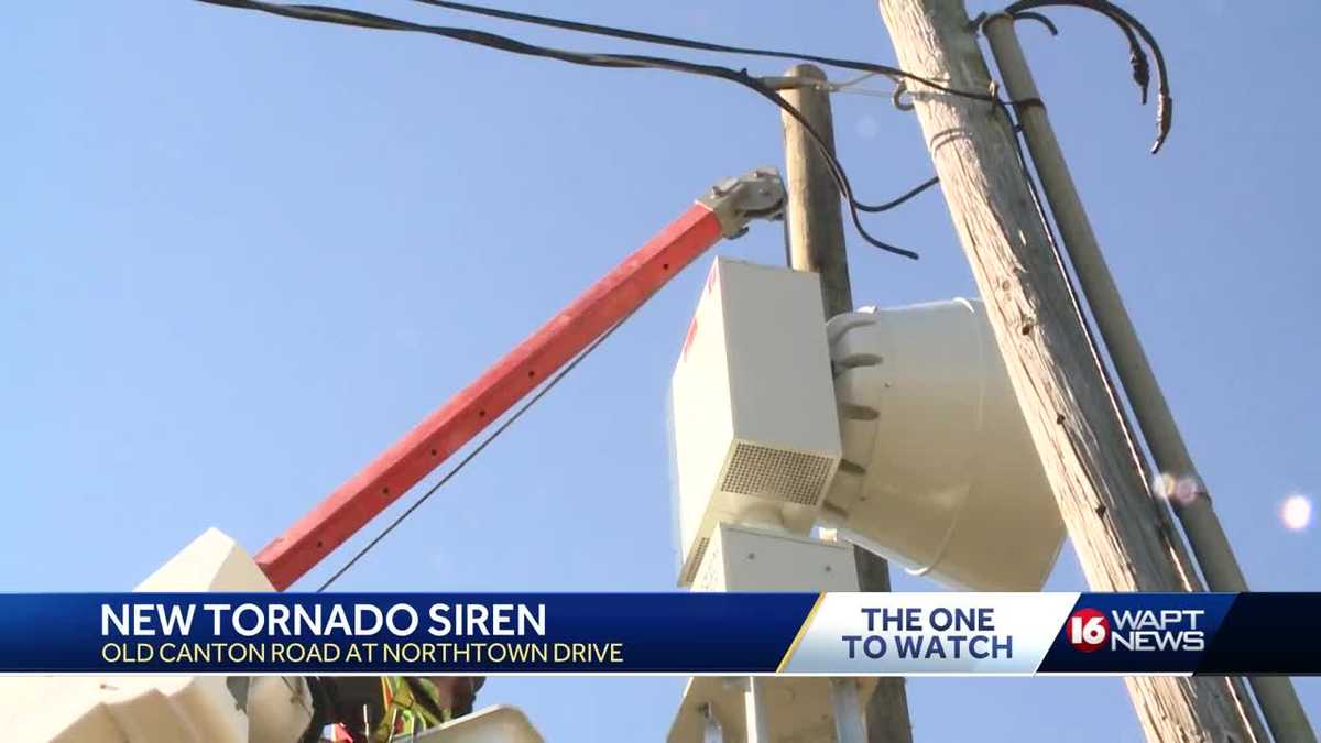 Hinds County installs new tornado sirens