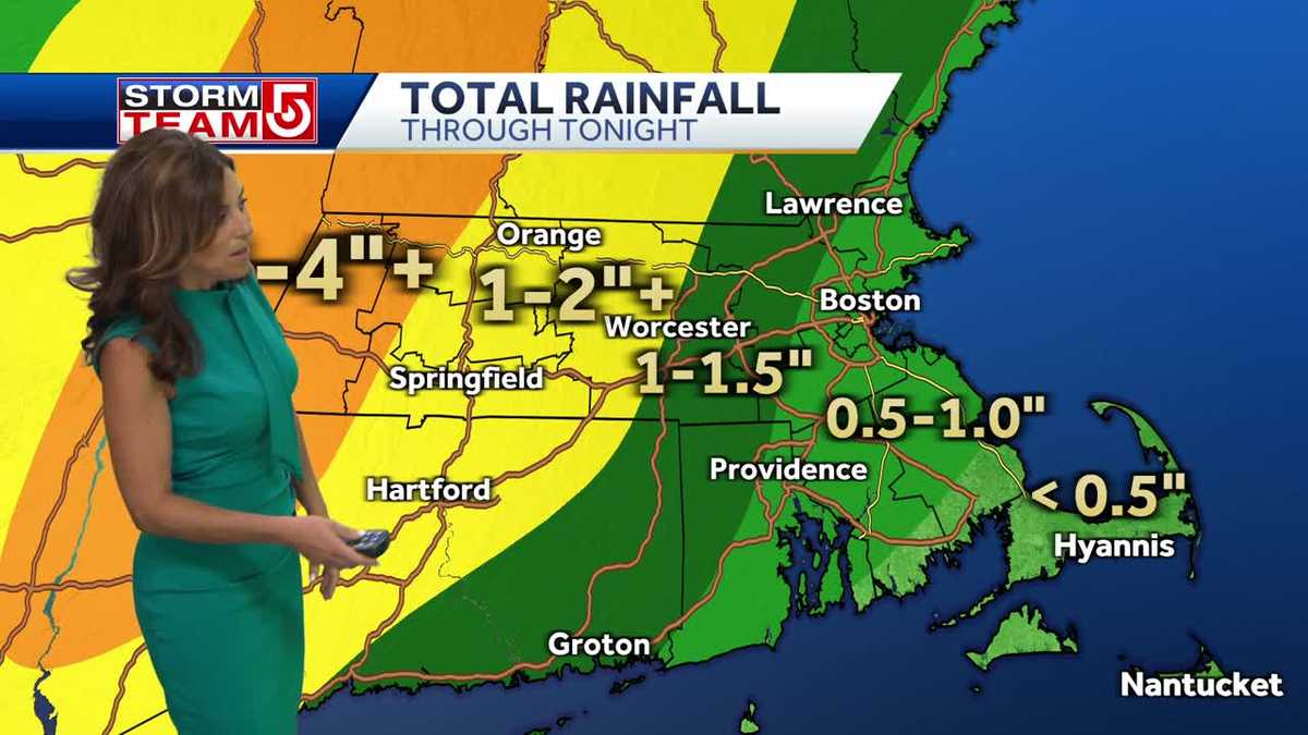 Video: Heavy rain with flash flooding possible