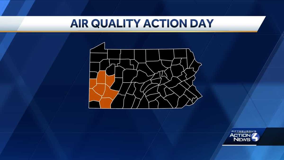Air Quality Alert for Pittsburgh region: Code Orange