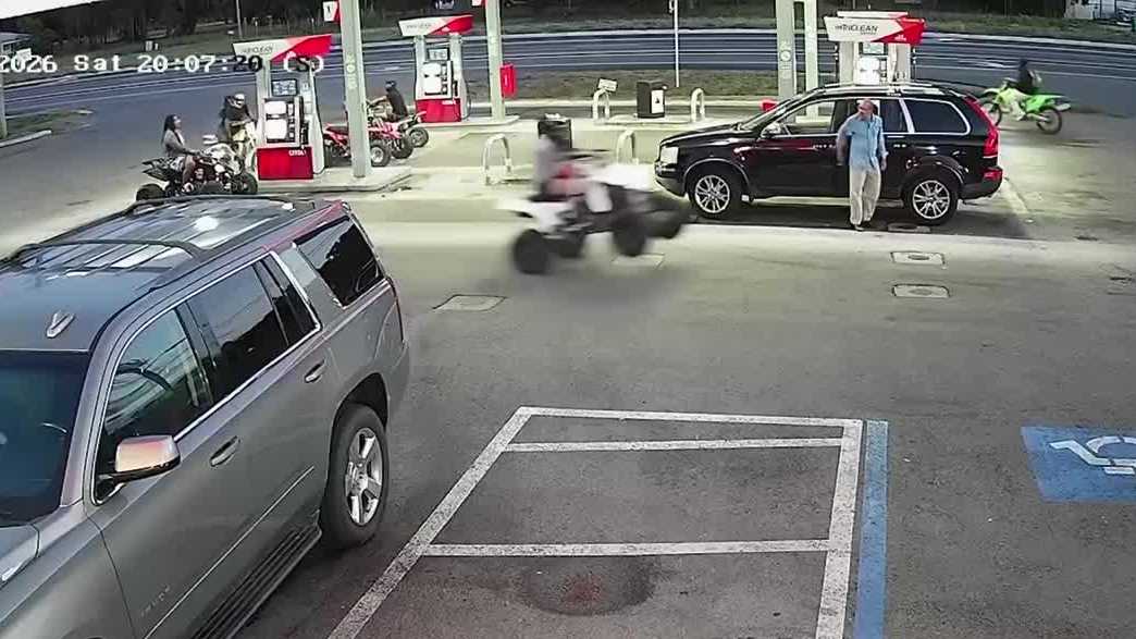 Lehigh Acres father accused of performing ATV wheelies with child during street takeover