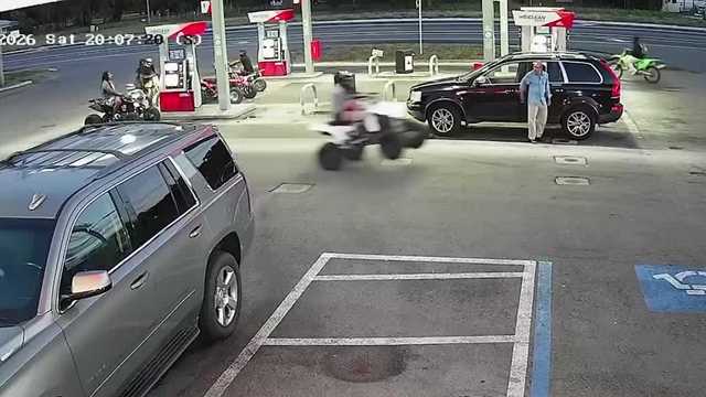 Lehigh Acres father accused of performing ATV wheelies with child during street takeover