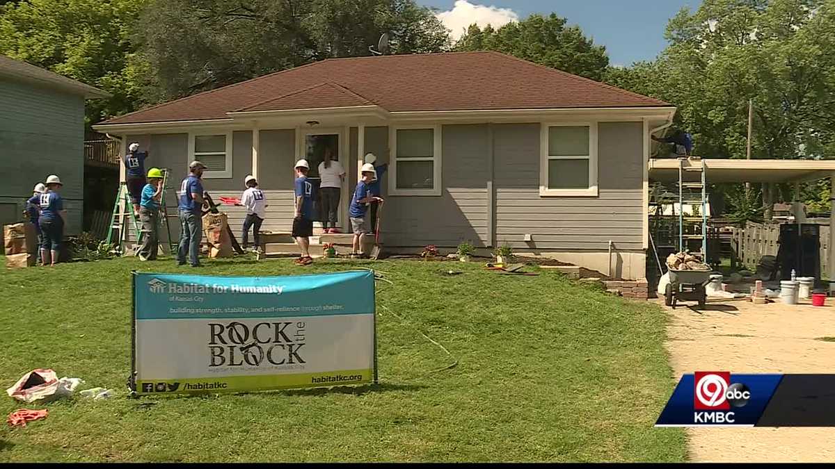 Habitat for Humanity KC rehabs 12 Olathe homes in one day