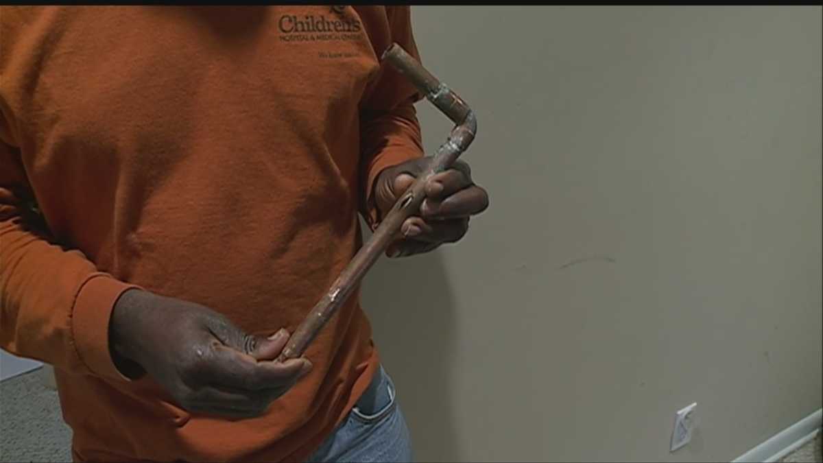Plumbers respond to busted pipe calls