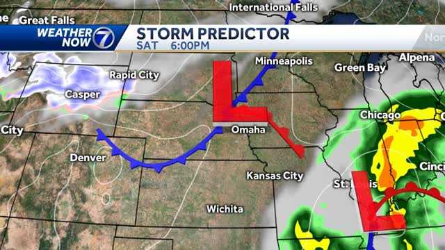 Warmer Friday and Saturday, colder temperatures next week