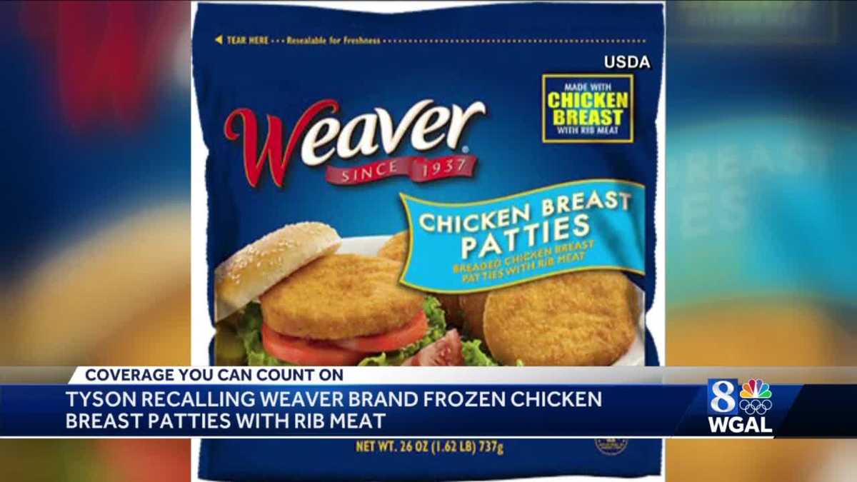 Weaver Frozen Chicken Recall