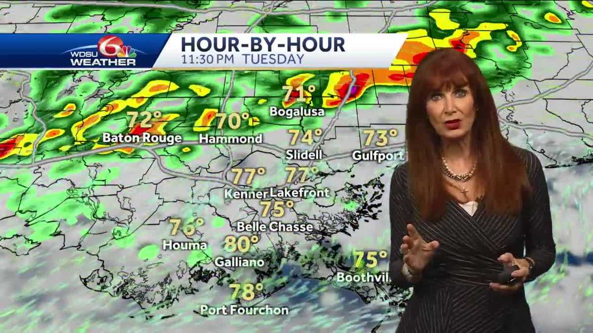 Rain and storms increase Wednesday