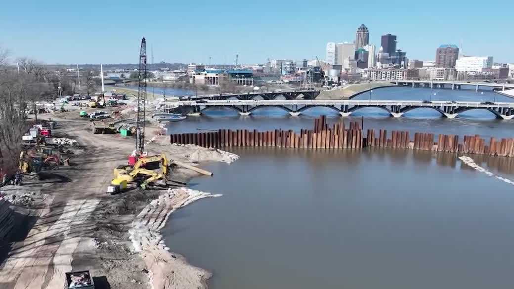 Des Moines River project unveils new whitewater features