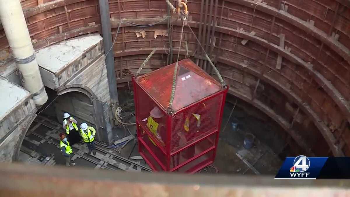 First look at mile-long tunnel underground in Greenville