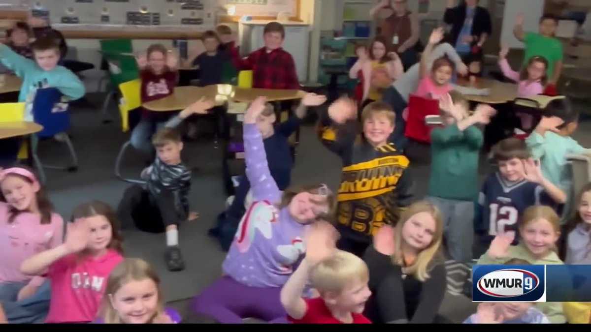 WMUR's Kevin Skarupa visits Beaver Meadow Elementary in Concord