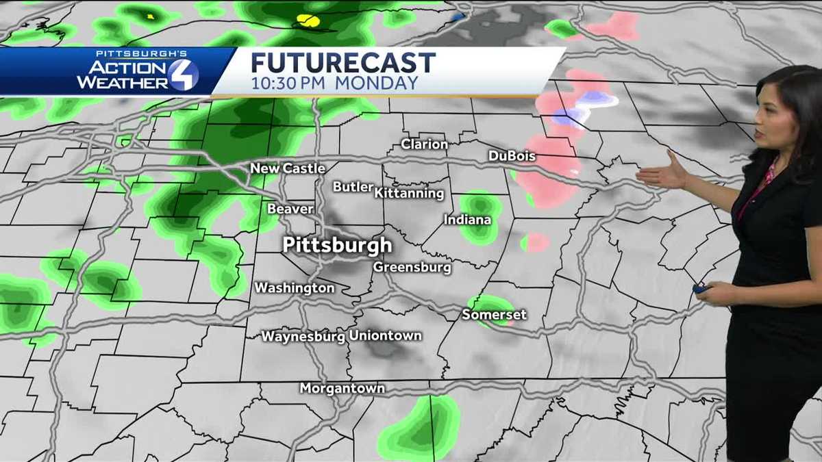 Rain showers expected late tonight